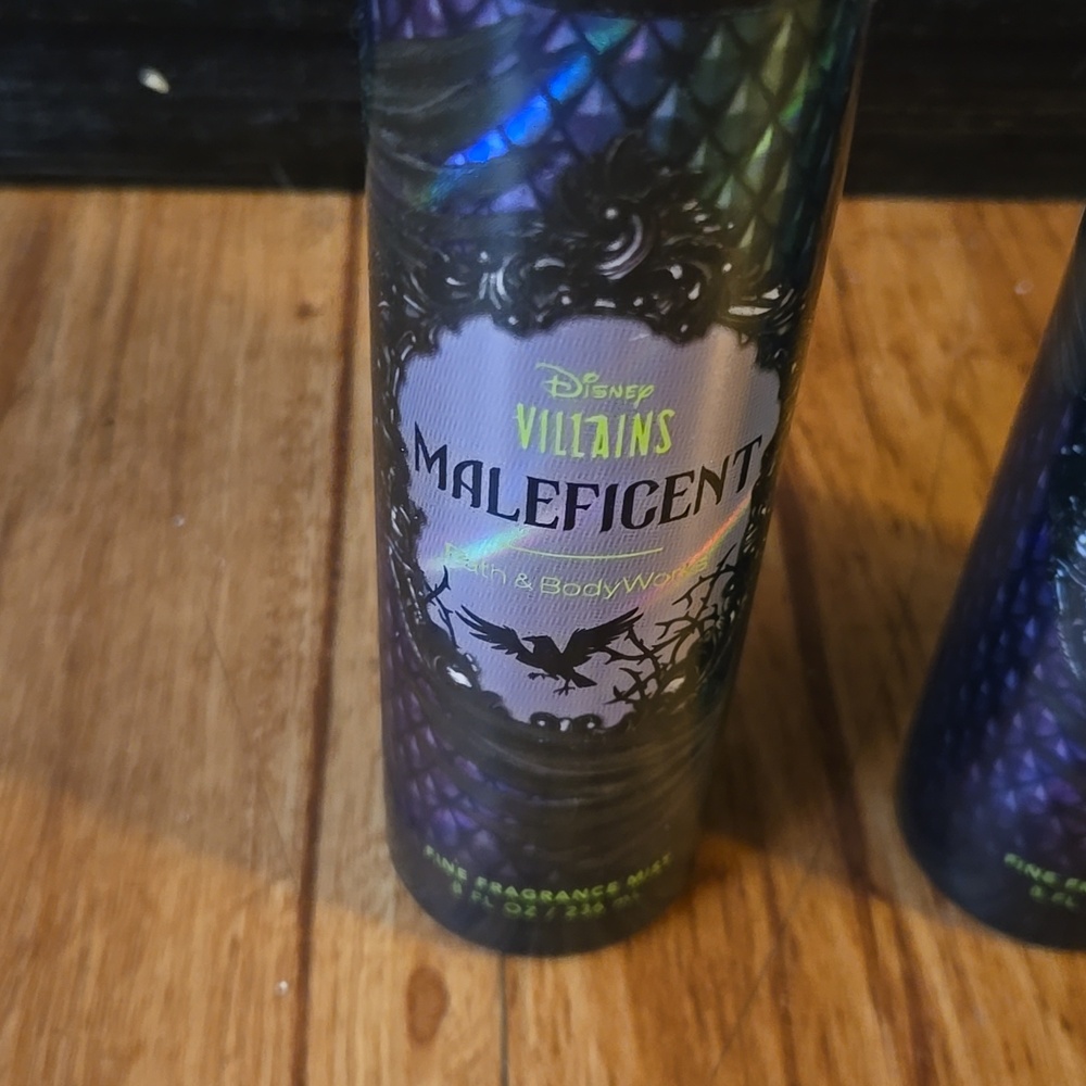 Bath & Body Works Maleficent Dark Floral Purple & Black Body Spray (Set of 3) - Picture 2 of 3